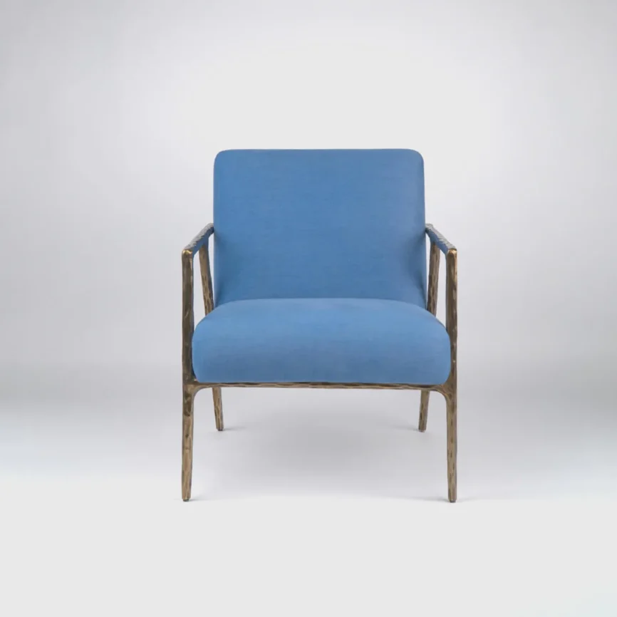 Forged Armchair Bronze Dorato, 62.5×72×76 cm