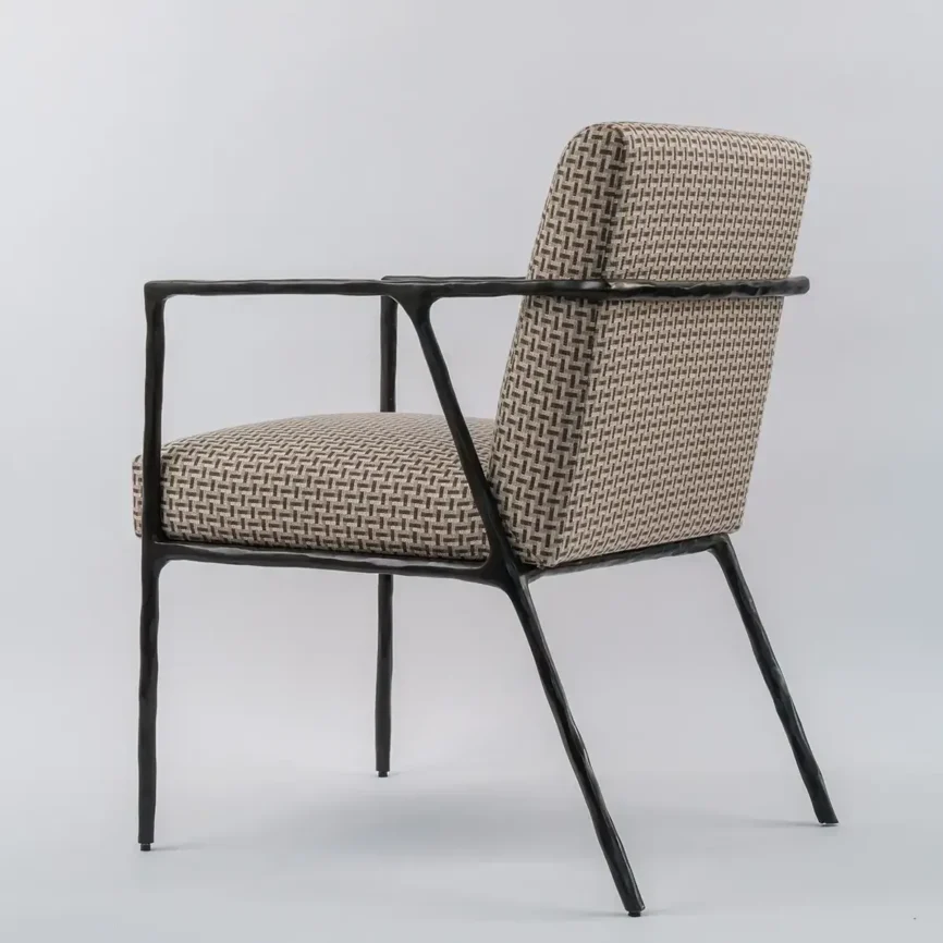 Forged Chair Bronze Nera, 58×70×90 cm