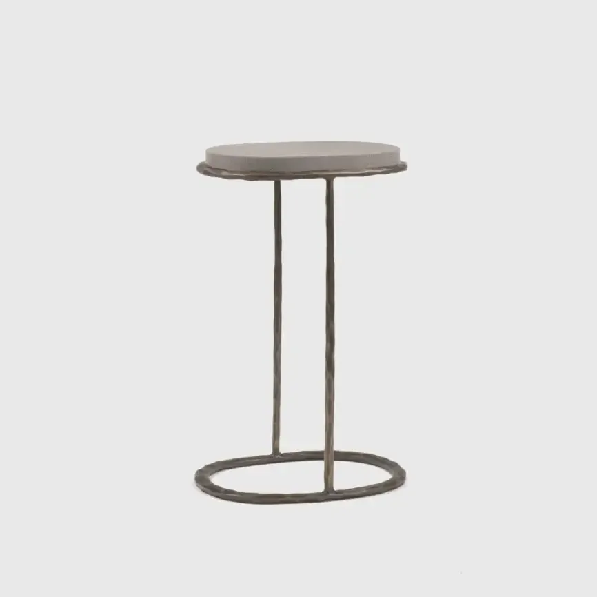 Forged Cocktail Table Bronze Dorato, Bronze Dorato finish