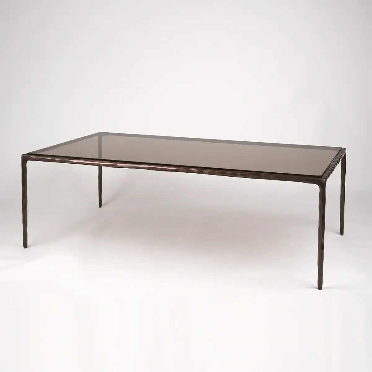 Forged Coffee Table Bronze Dorato, 135×75×42 cm