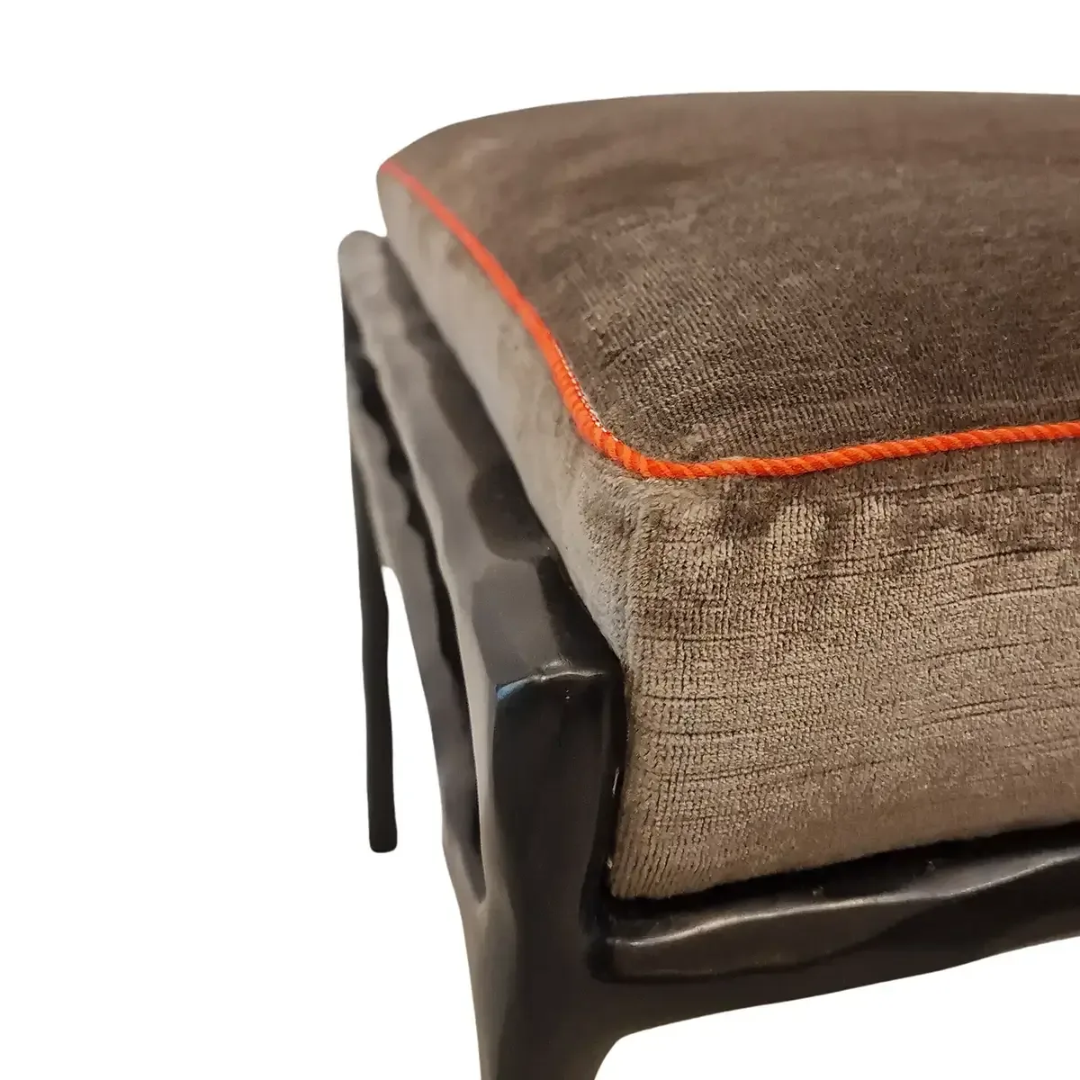 Forged Stool Bronze Nera — seating