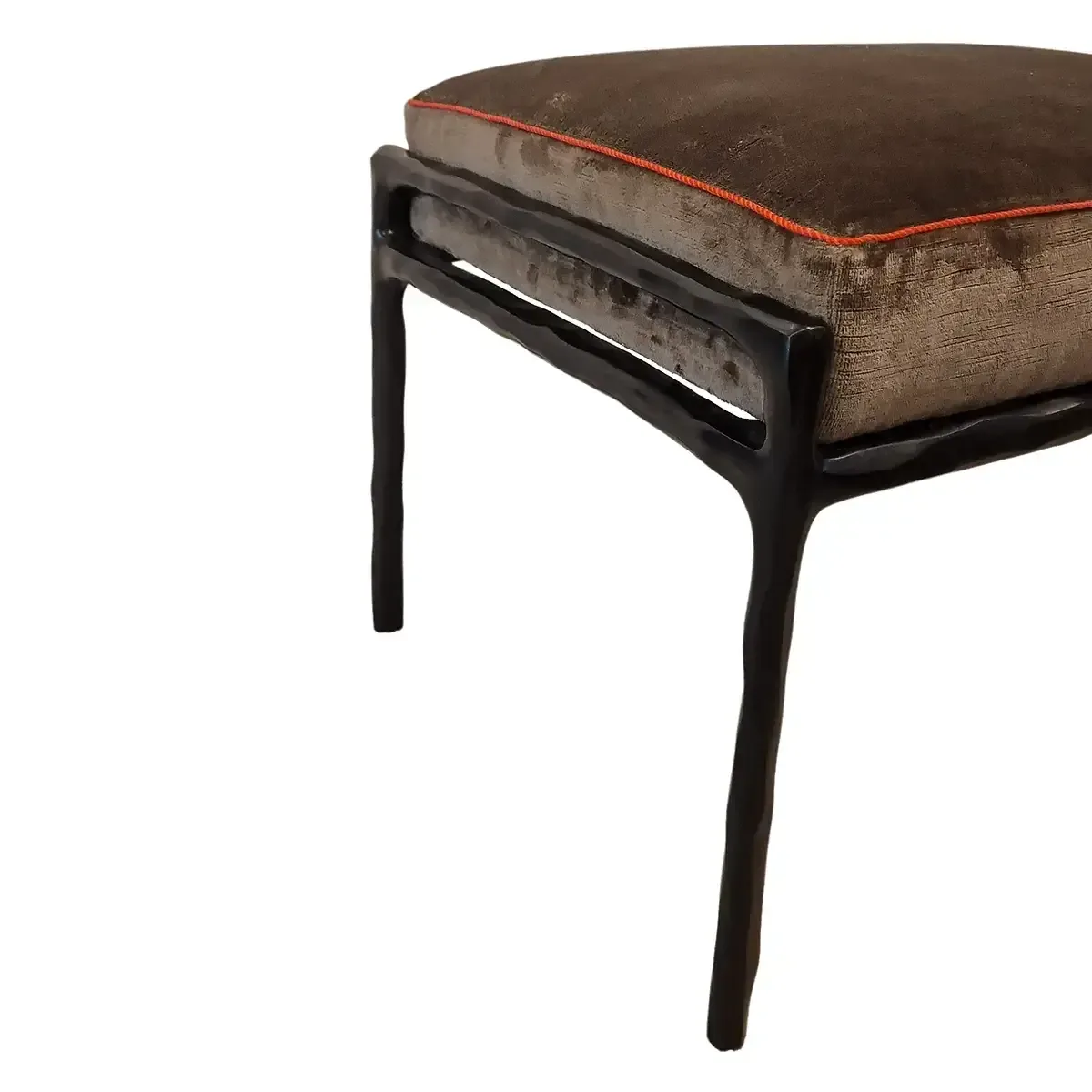 Forged Stool Bronze Nera, Forge collection