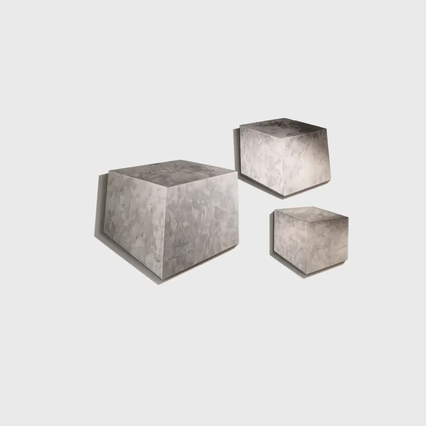 Geometric Cubes Paper Wall Art