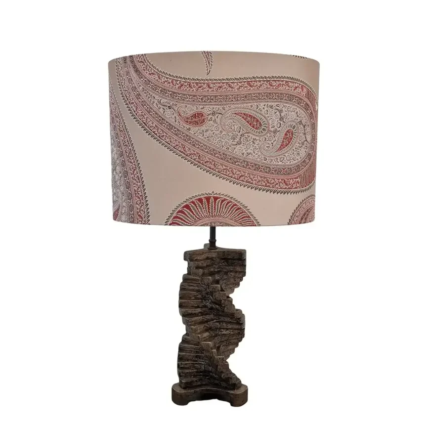 Gesso Spiral Lamp — lighting