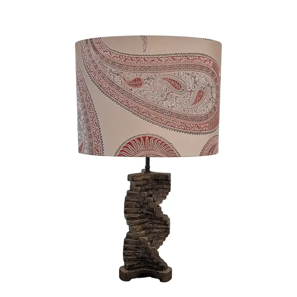 Gesso Spiral Lamp — lighting