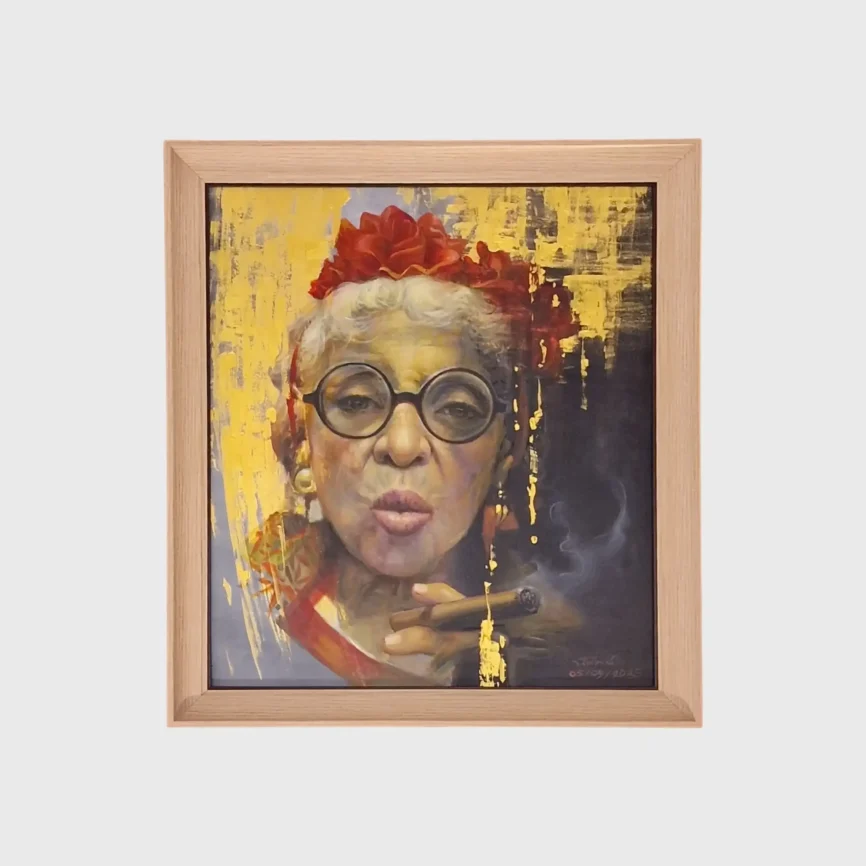 Havana Lady Original Painting — latest design