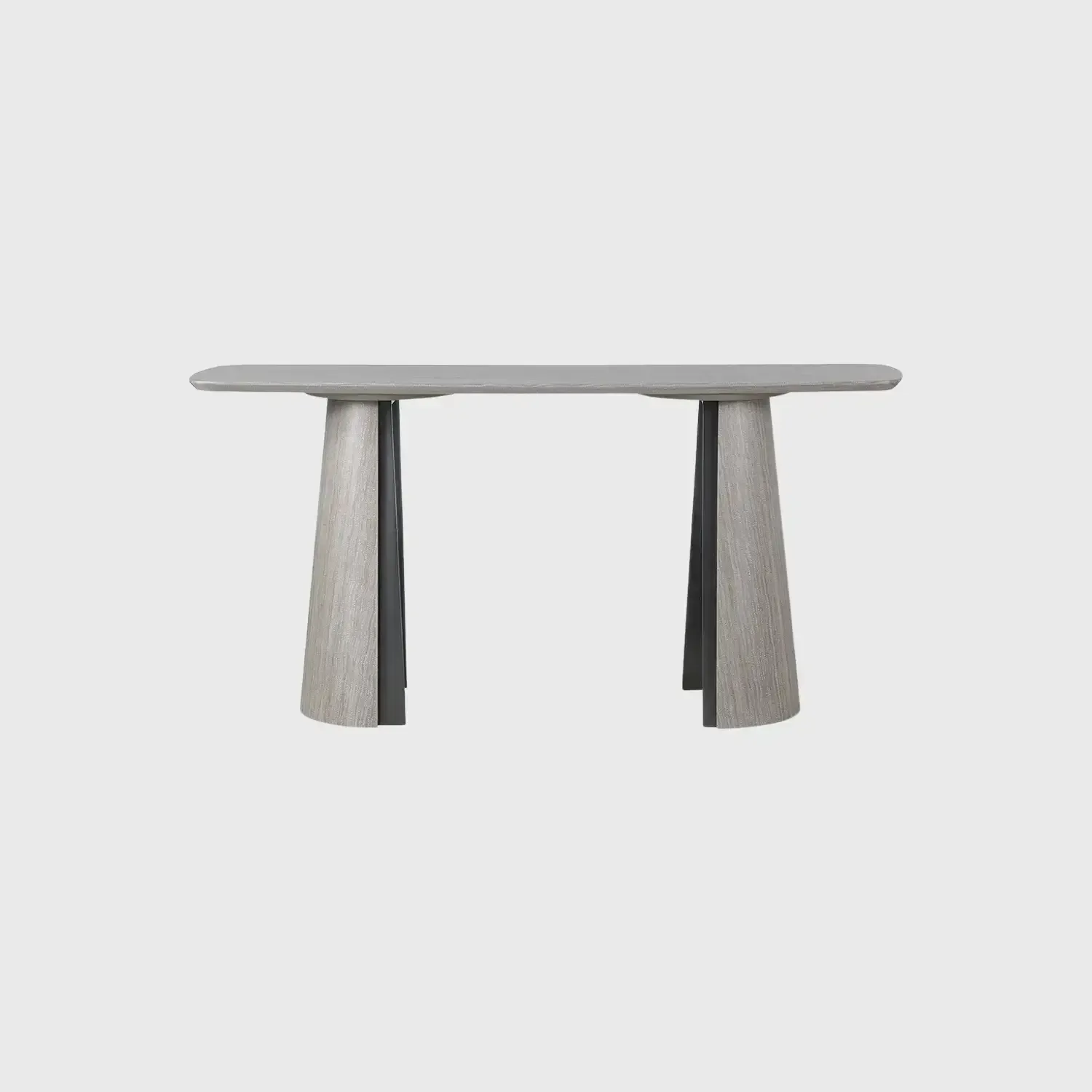 Huggel Console 160cm, Cream Engineered Veneer finish