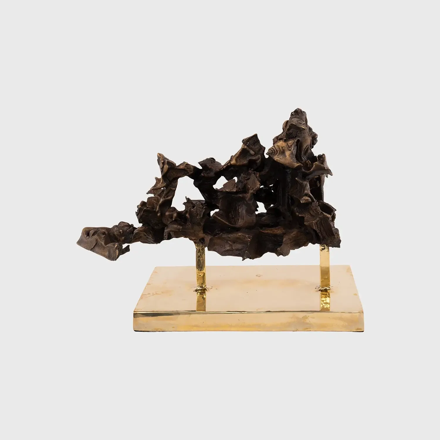 Iceberg Bronze Sculpture Tall, Antique Bronze finish