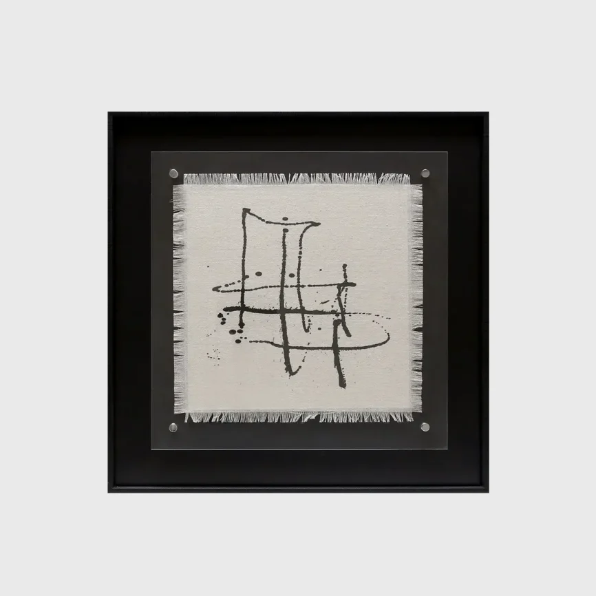 Inkbound Echoes 1 Original Linen Printing Art — latest design
