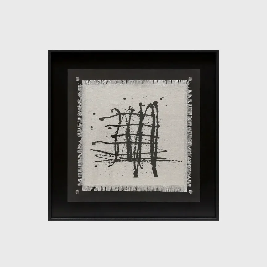 Inkbound Echoes 3 Original linen printing art — latest design