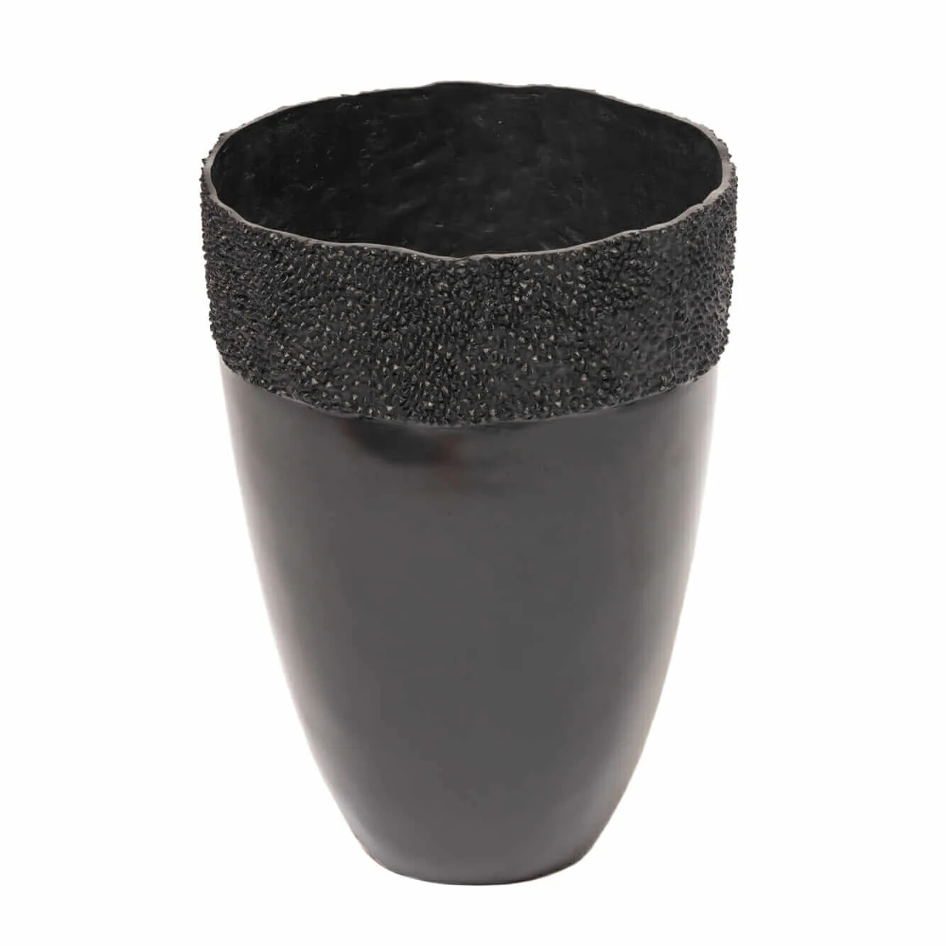 Jackfruit Bronze Vessel, Bronze Nera finish