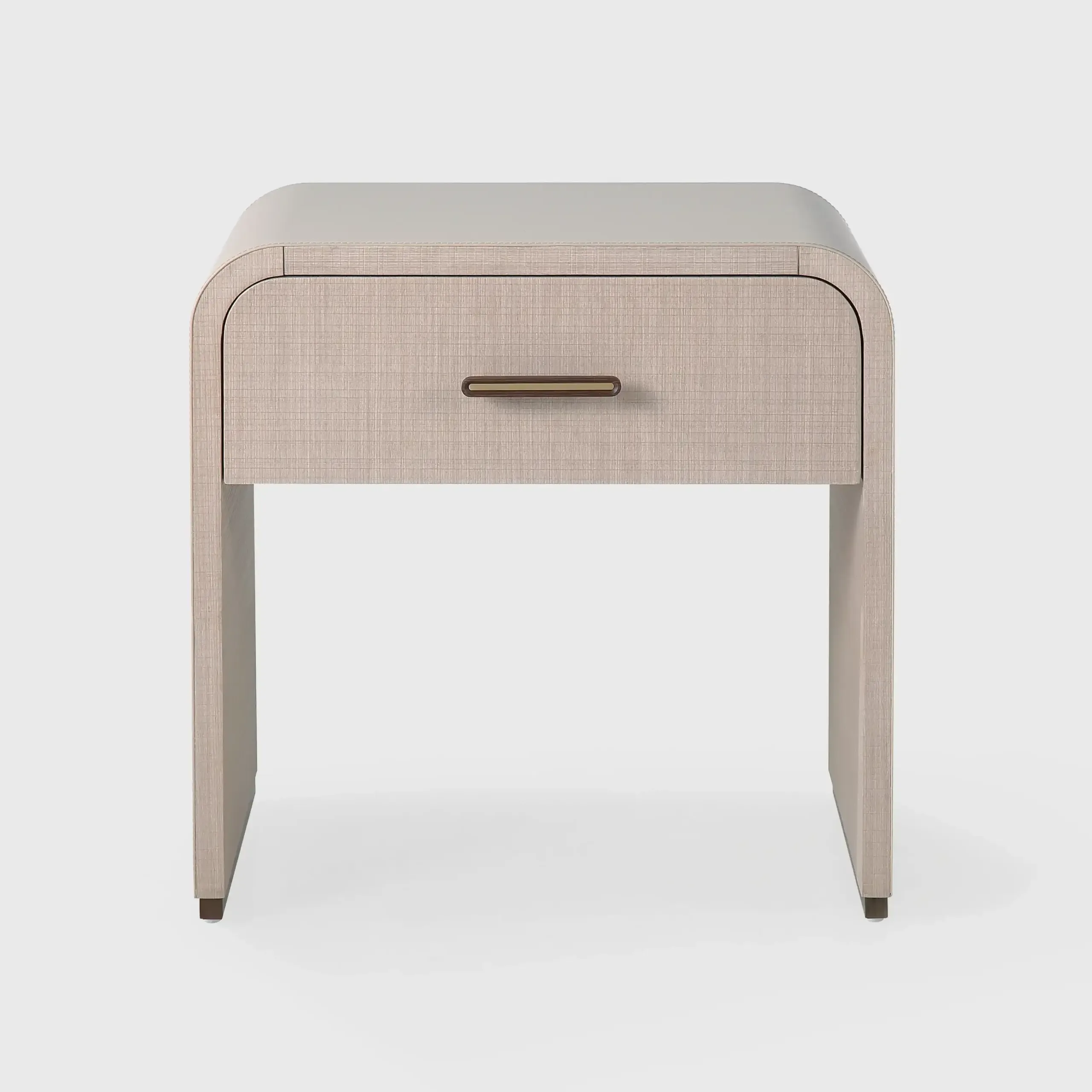 Jason 1 Drawer Nightstand, Bentley Leather finish