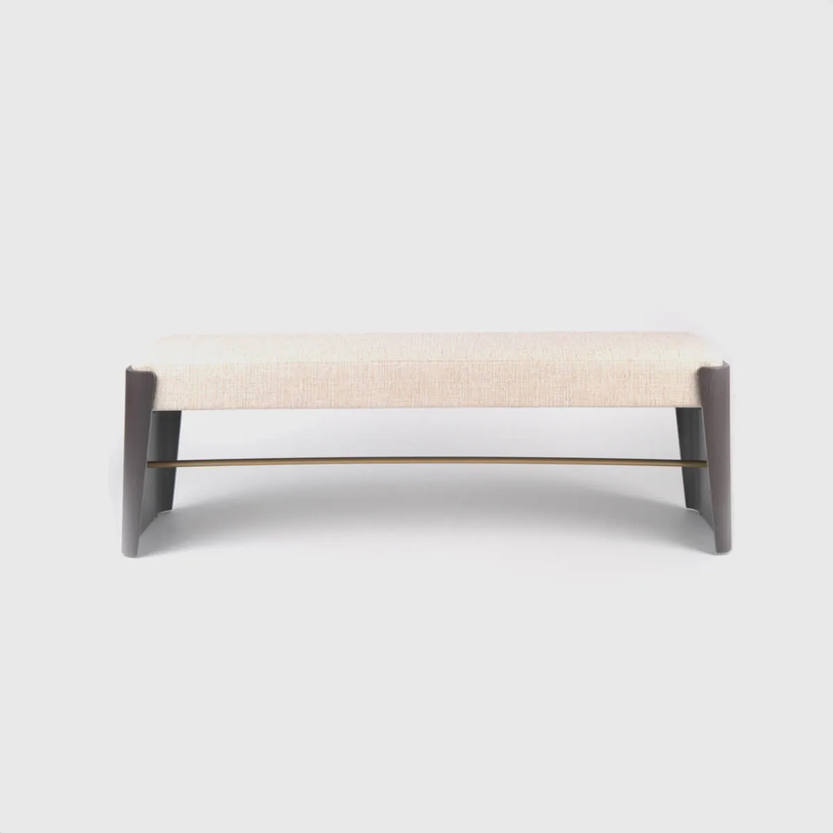 Kelly Bench, Espresso Oak finish