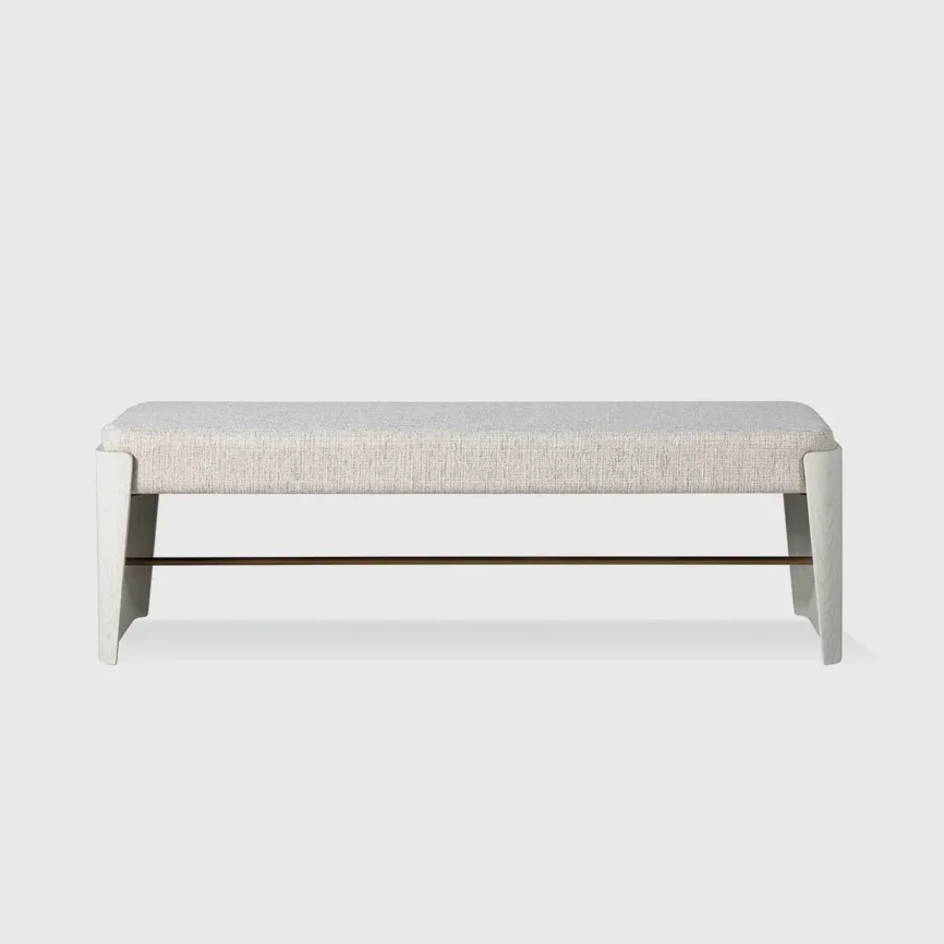 Kelly Bench White Ash, White Ash finish
