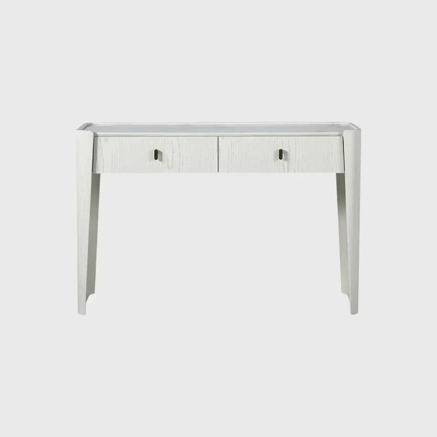 Kelly Console White Ash, White Ash finish