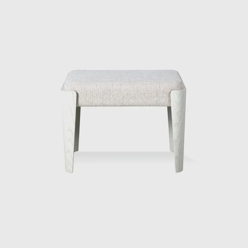 Kelly Stool White Ash, White Ash finish