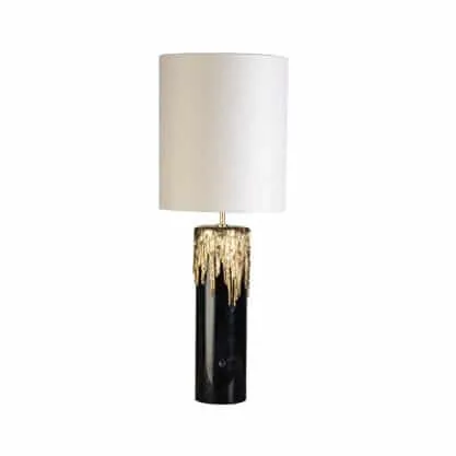 Lava Lamp Marble Nera, Bronze Nera finish