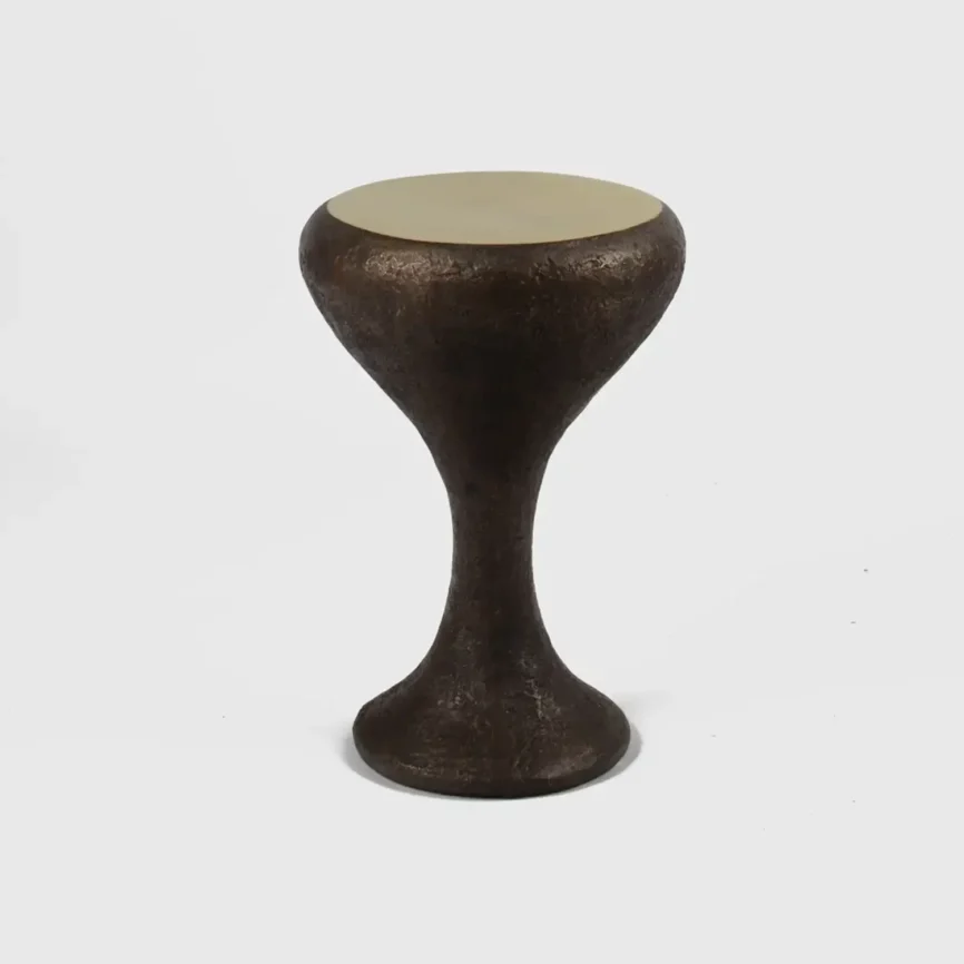 Lava Table Bronze Dorato, Bronze Dorato finish