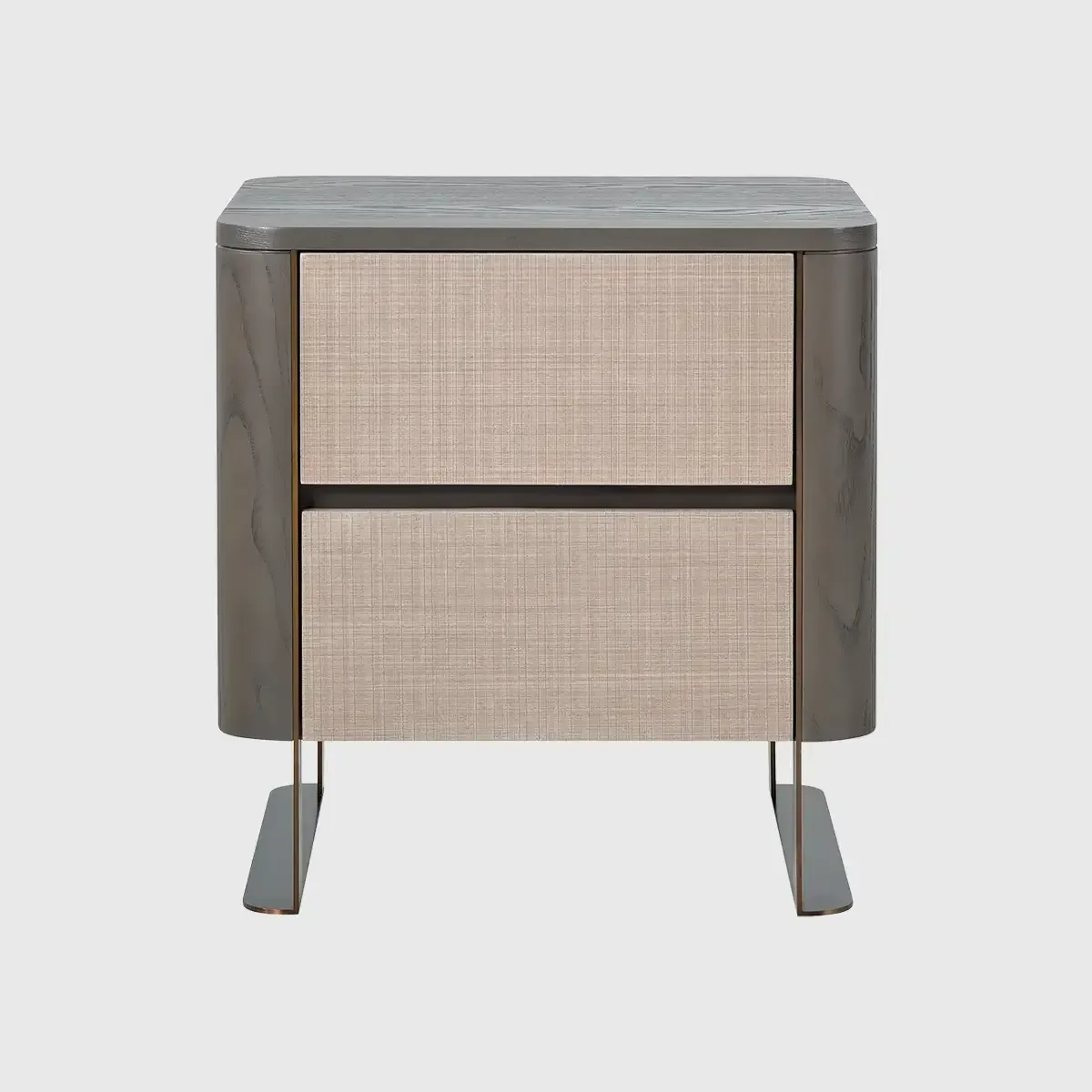 Lizzi 2 Drawer Bedside Macchiato, Macchiato finish