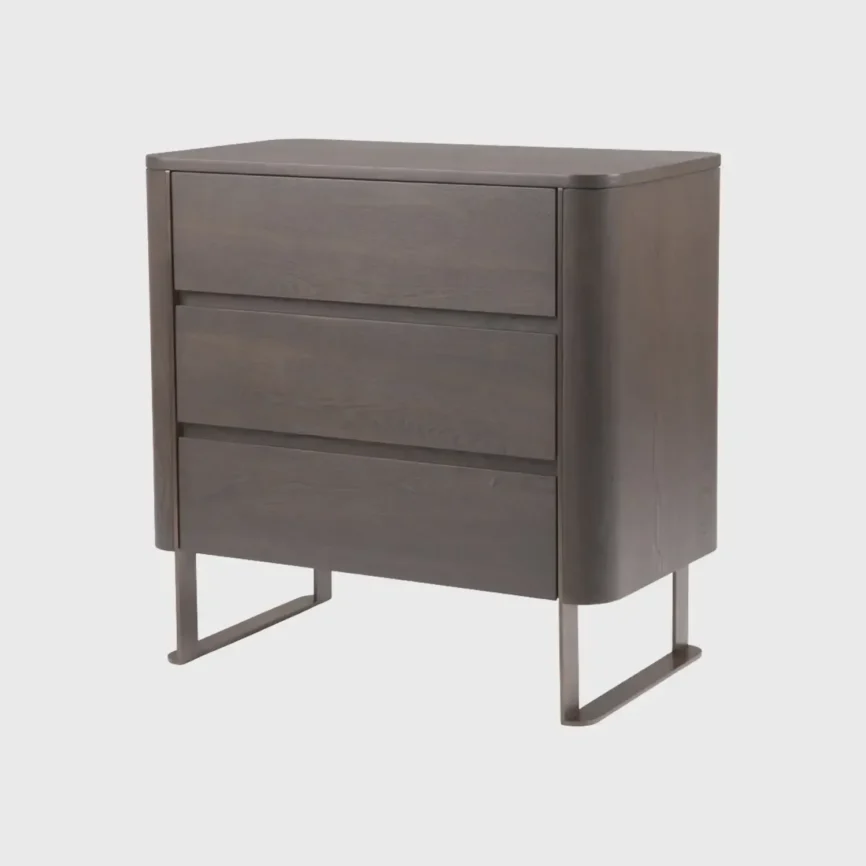 Lizzi 3 Drawer Chest, Chocolate Oak finish