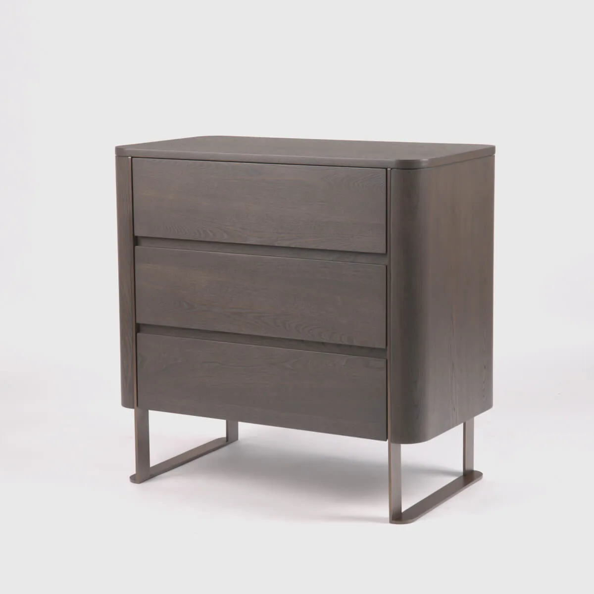 Lizzi 3 Drawer Chest — The Chocolate Oak finish provides a warm, rich tone that complements any room, enhancing the chest's…