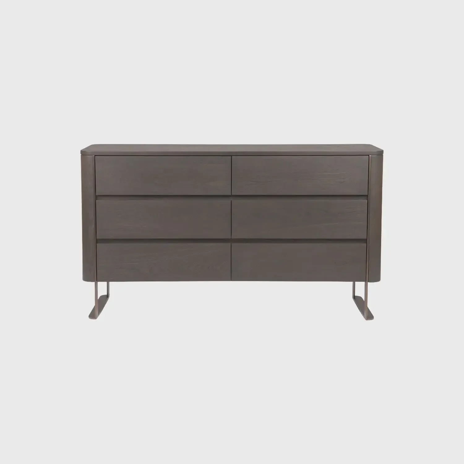 Lizzi 6 Drawer Chest, Chocolate Oak finish