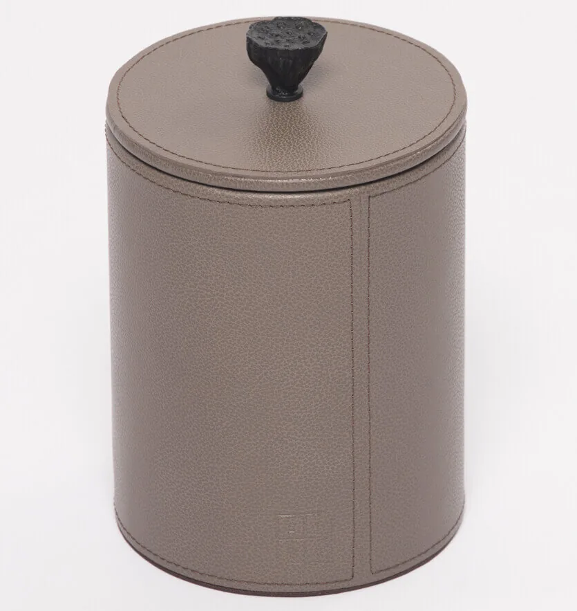 Lotus Box Putty Leather, Putty Leather finish