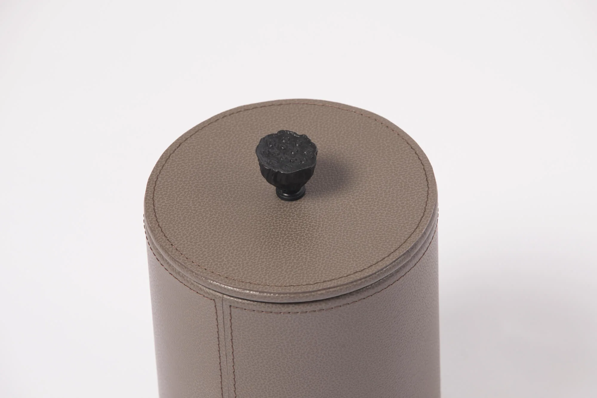 Lotus Box Putty Leather — decorative boxe