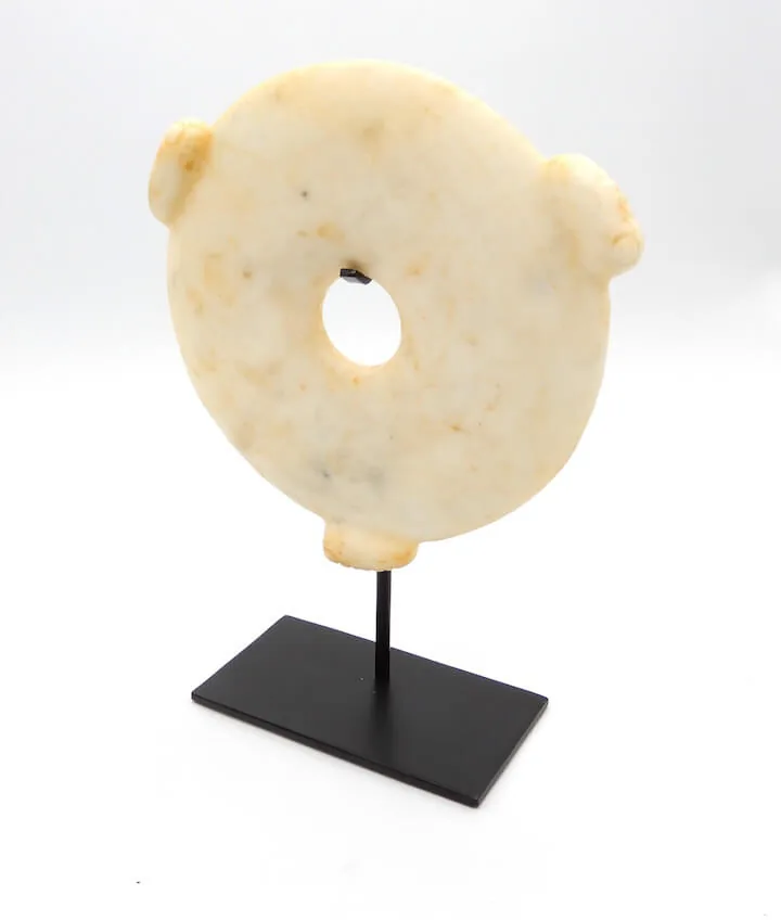 Marble Disc 5 — decorative ceramic & porcelain