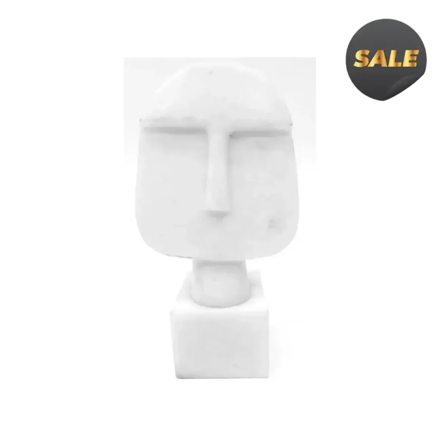 Marble Head 3 — decorative ceramic & porcelain