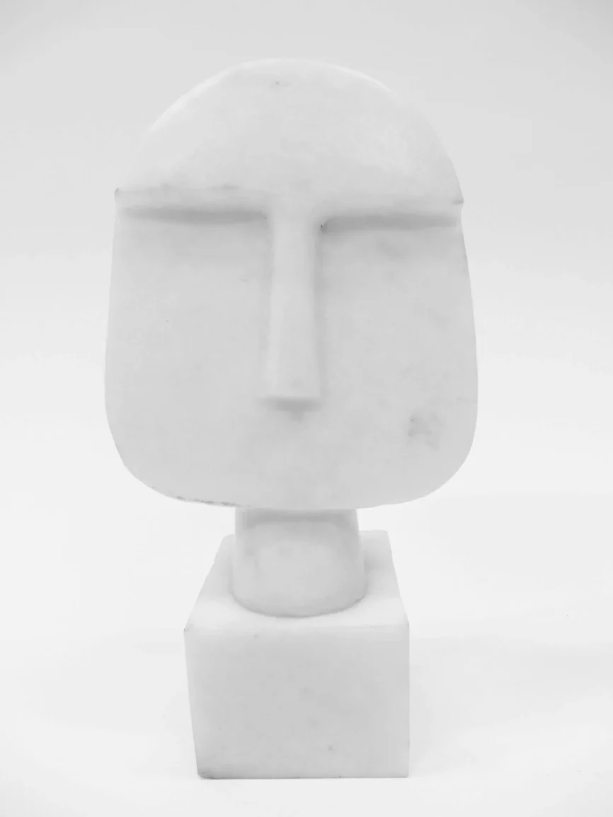 Marble Head 3 — A wonderful selection of marble objet are always available in a selection of sizes and colours.