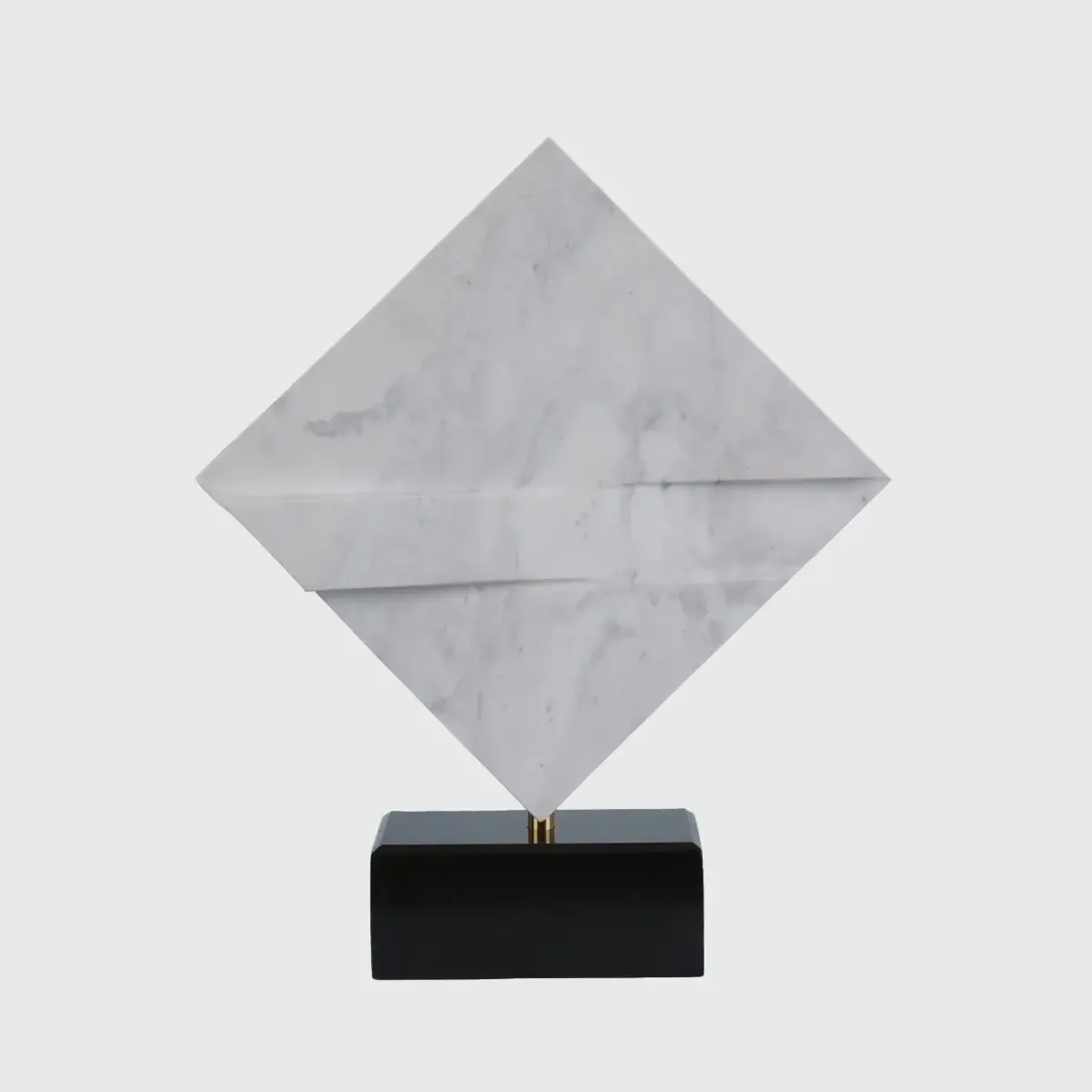 Marble Stone Decoration Angle, 42×10×52 cm