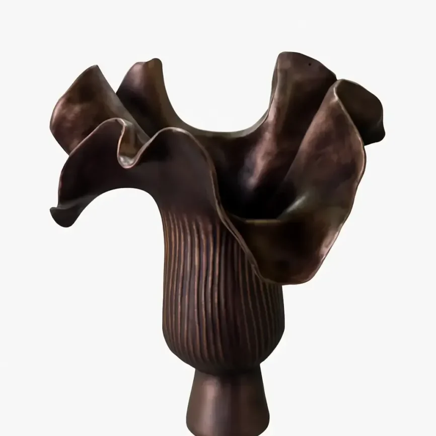 Marine Bronze Vessel 6, 30×30×28 cm