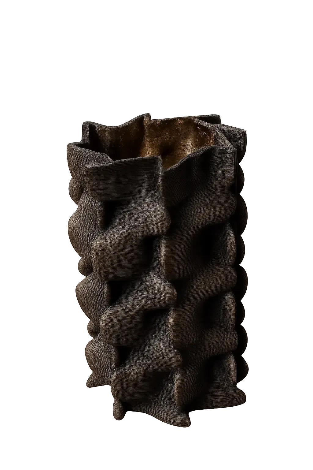 Marine Bronze Vessel 7 — As a luxury bronze vessel, it elevates tabletops, consoles, and pedestal displays into immersive…