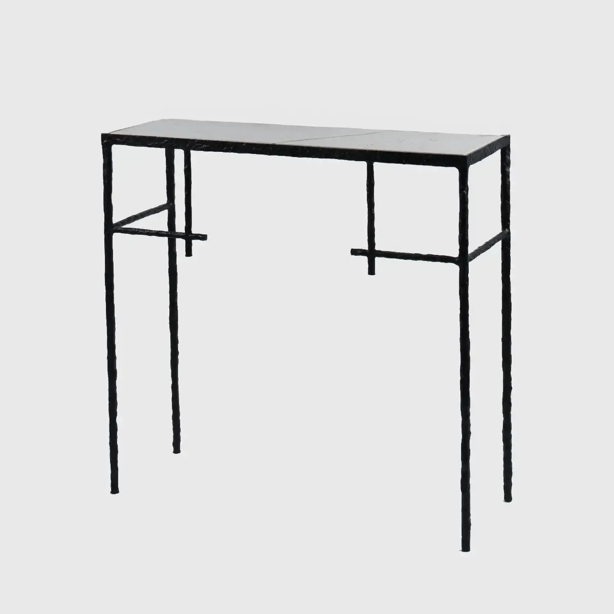 Mineral Console Bronze Nera And Marble, Bronze Nera finish