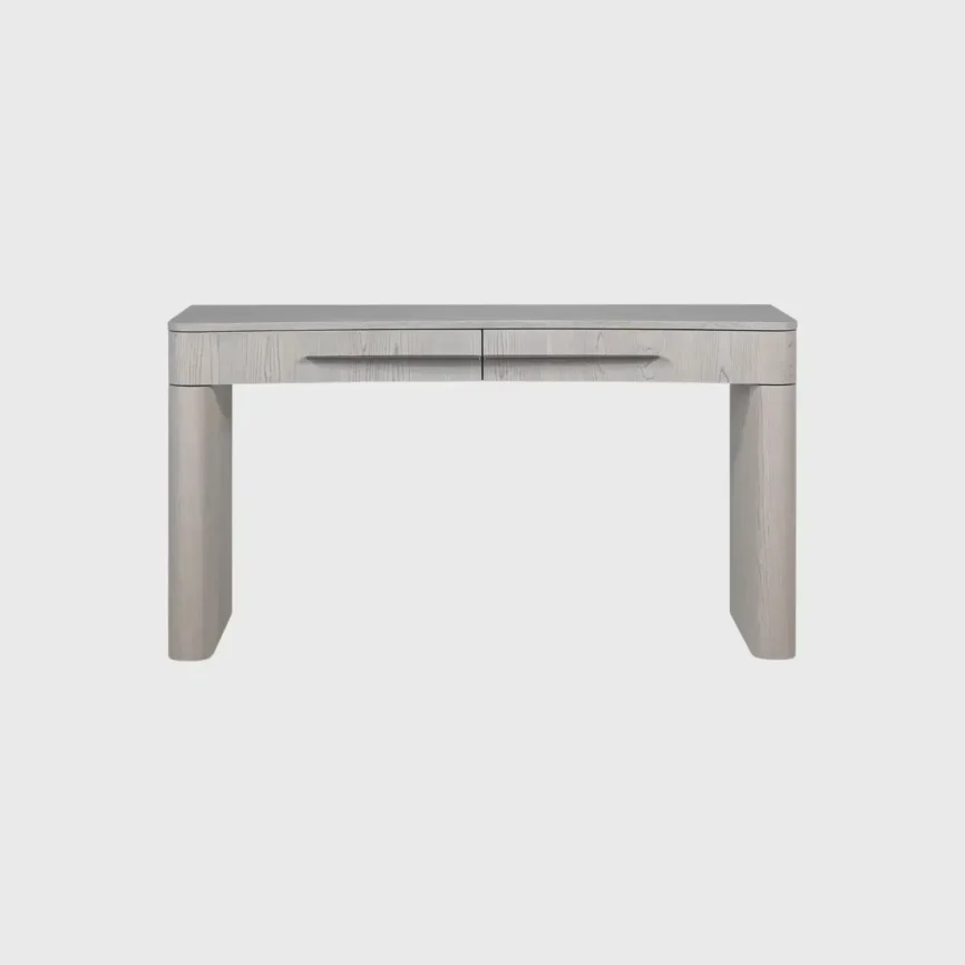 Monroe 2 Drawer Console Table, 140×48.3×65 cm