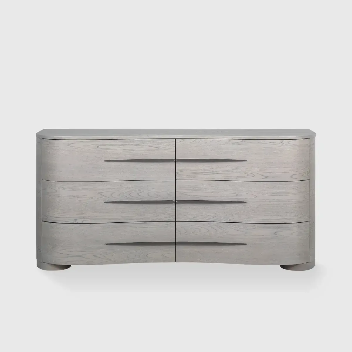 Monroe 6 Drawer Chest, 160×48×79 cm