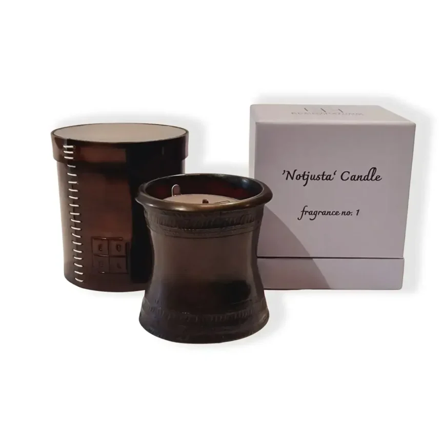 Notjusta' Scented Candle, 10×10×11 cm