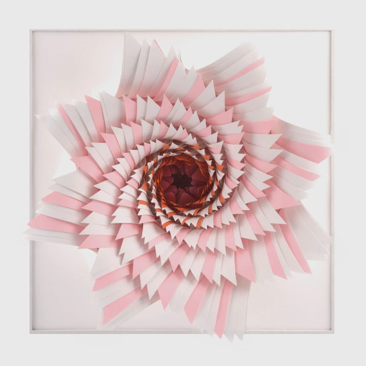 Paper Blossom 3D Art — original wall art
