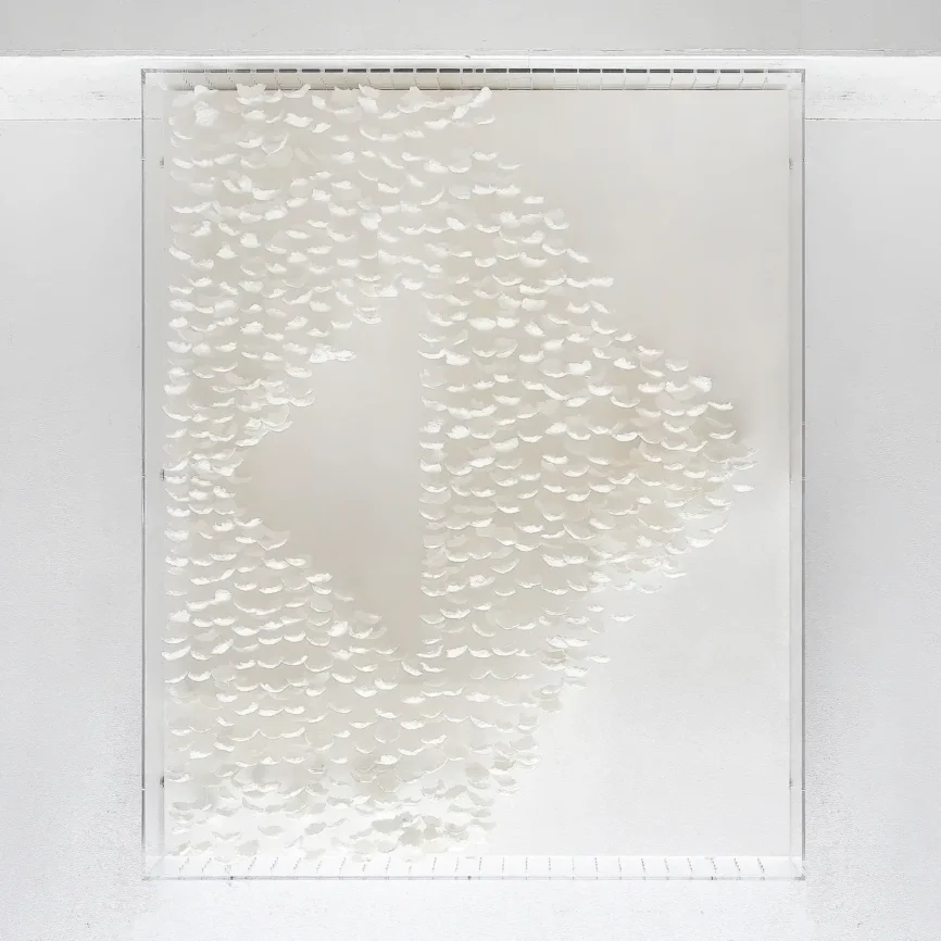 Paper Petals 3D Art - 3, 90×10×110 cm
