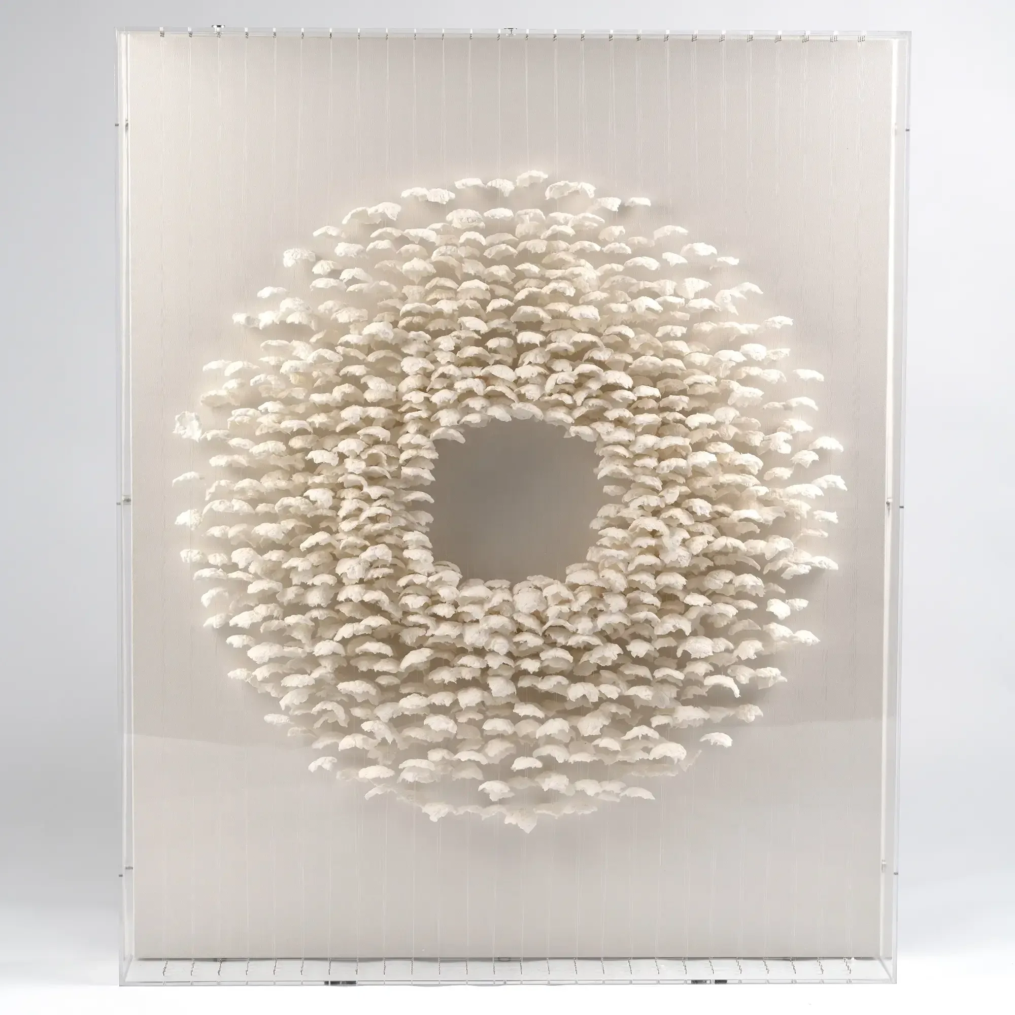 Paper Petals 3D art - 2, 90×10×110 cm