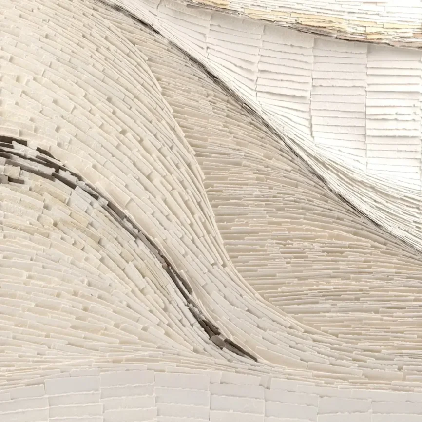 Paper Terrain 3D Wall Art — original wall art