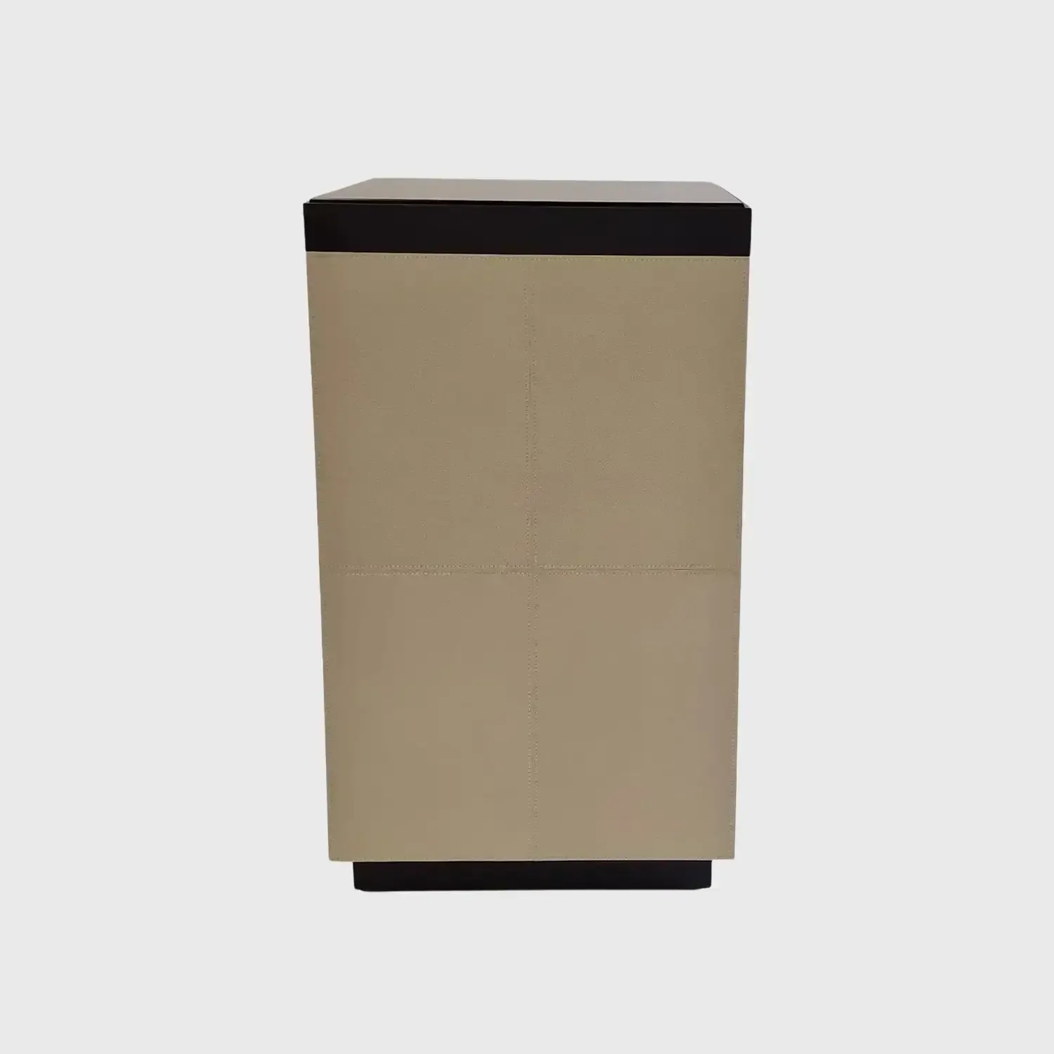 Paragon Leather Pedestal 47cm, Pumice Leather finish