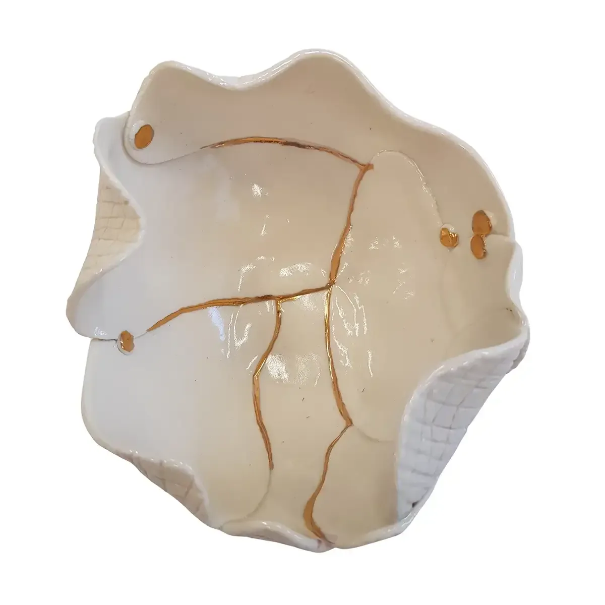 Porcelain Flower Shaped Bowl — decorative ceramic & porcelain