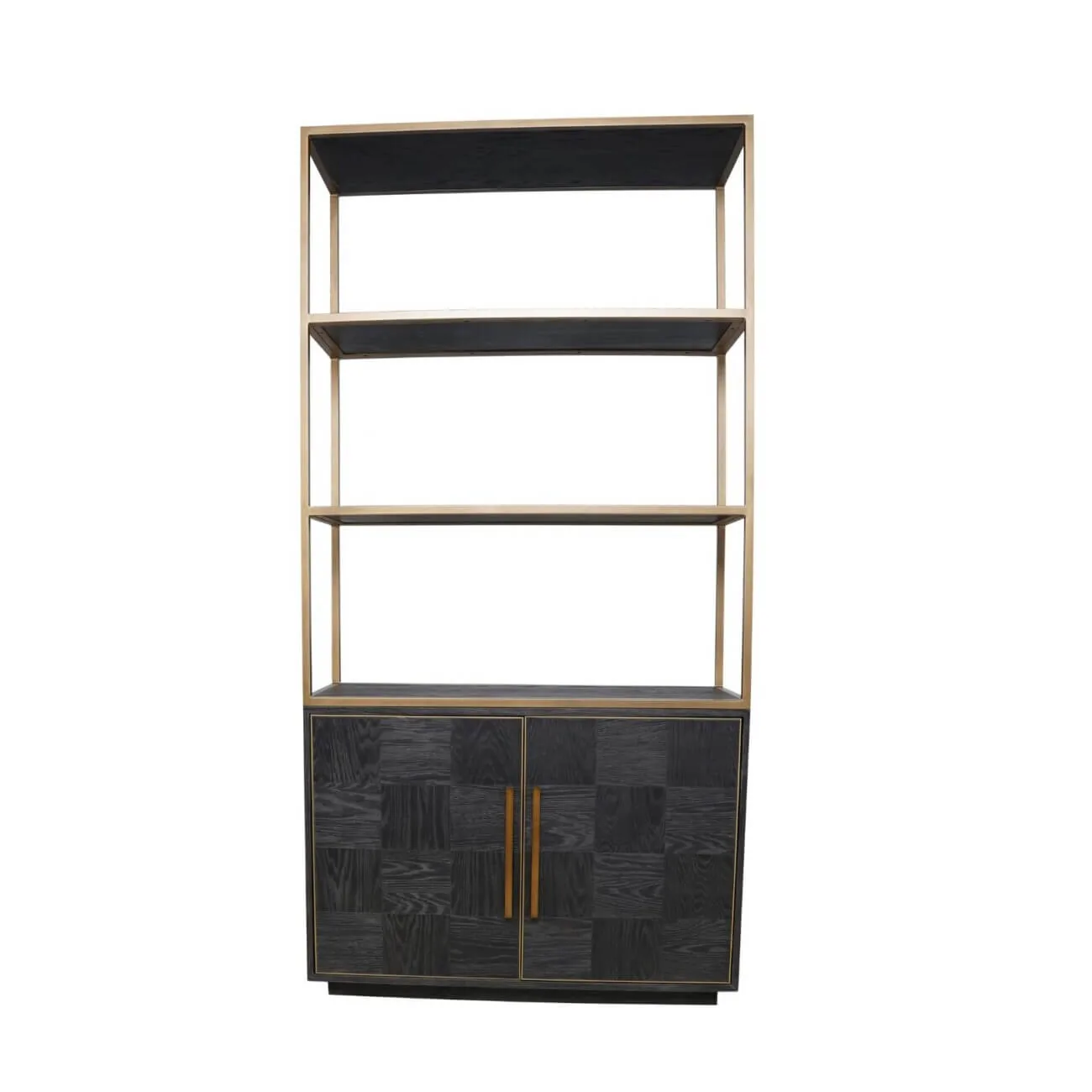 Renmin Bookcase Carbon Oak, 100×36×201 cm