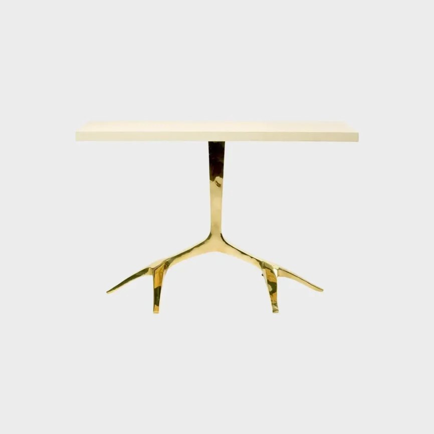 Root Console Bronze Lucido, Pumice Leather finish