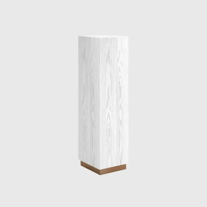 Siena Pedestal White Ash 30cm, White Ash finish