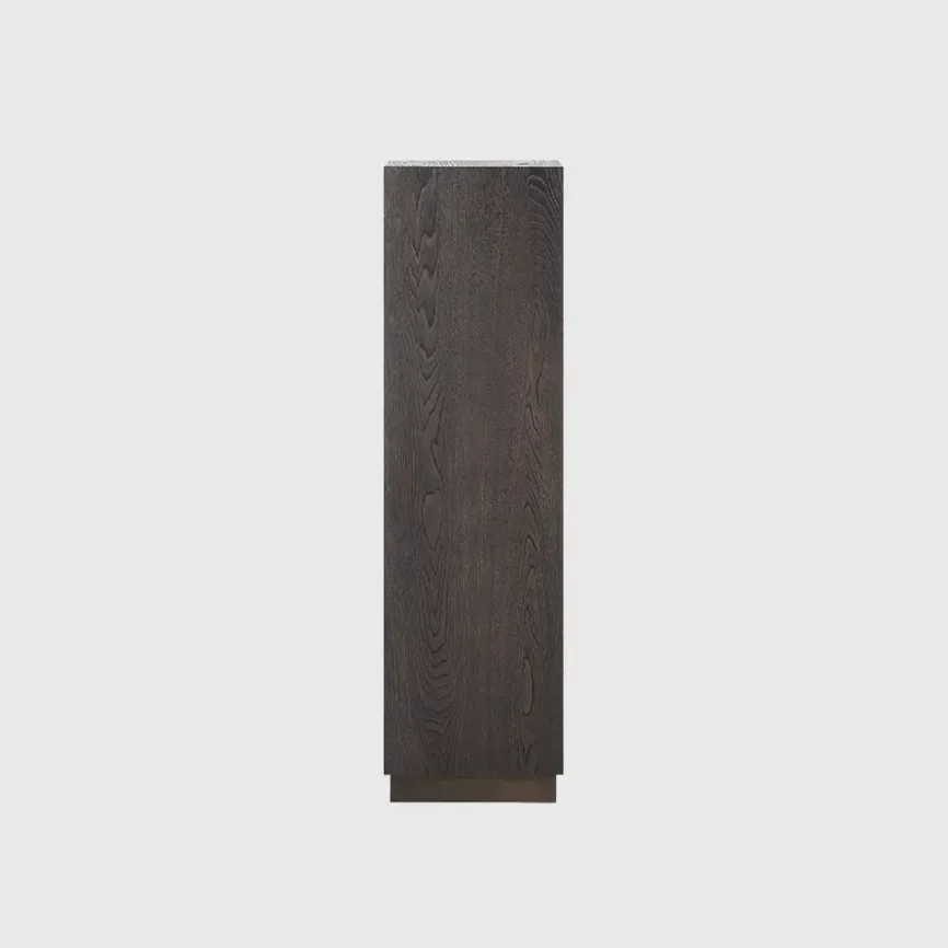 Siena pedestal chocolate oak 30x30cm, Chocolate Oak finish