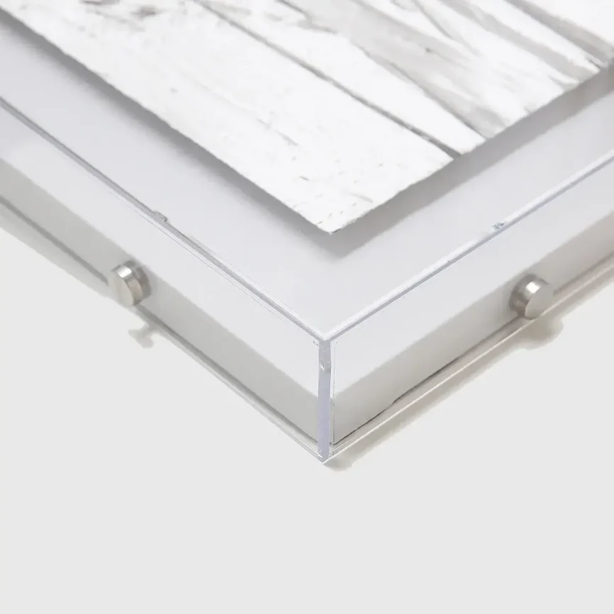 Silver Forest Large Wall Paper Art — original wall art