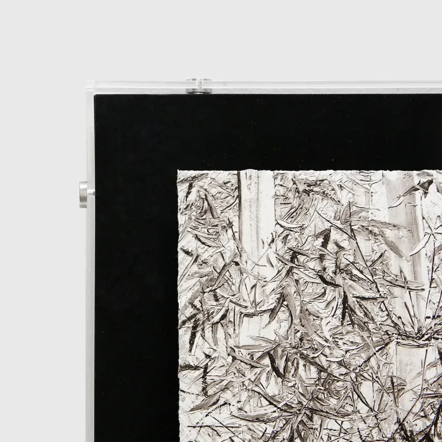 Silver Forest Small Wall Paper Art — original wall art